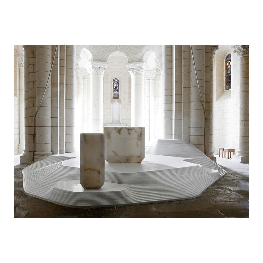 Chœur de l’église St Hilaire de Melle